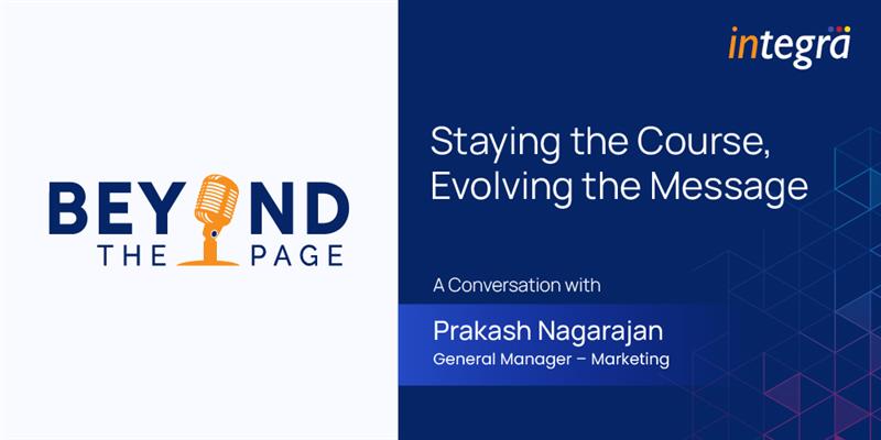 Beyond the Page – Staying the Course, Evolving the Message