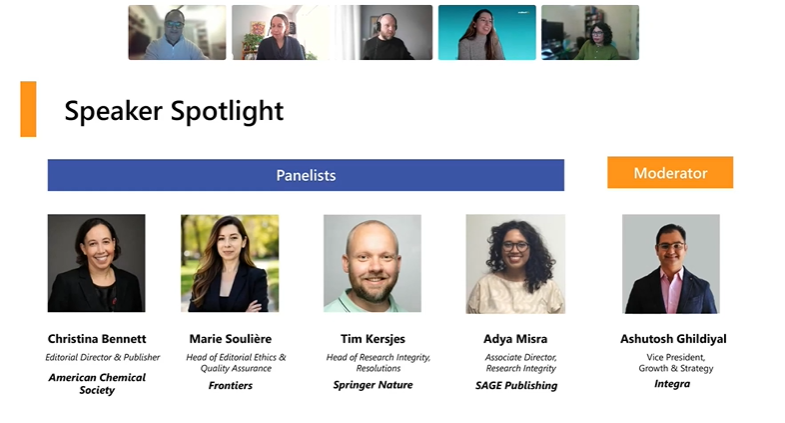 Research Integrity in Action webinar