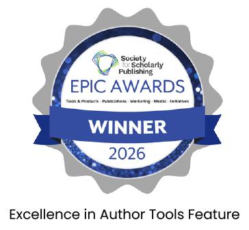 Integra won the Silver Award for Excellence in Author Tools and Features at the 2026 Society for Scholarly Publishing (SSP) Annual Meeting.