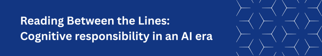 Reading between the line